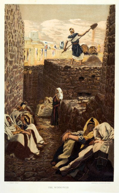 The Winnower by James Jacques Joseph after Tissot